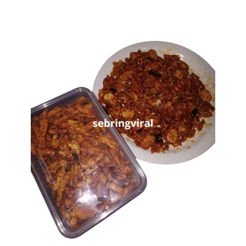 

kerupuk seblak pedas berbagai toping seblak kering berbagai toping /mix250 gr