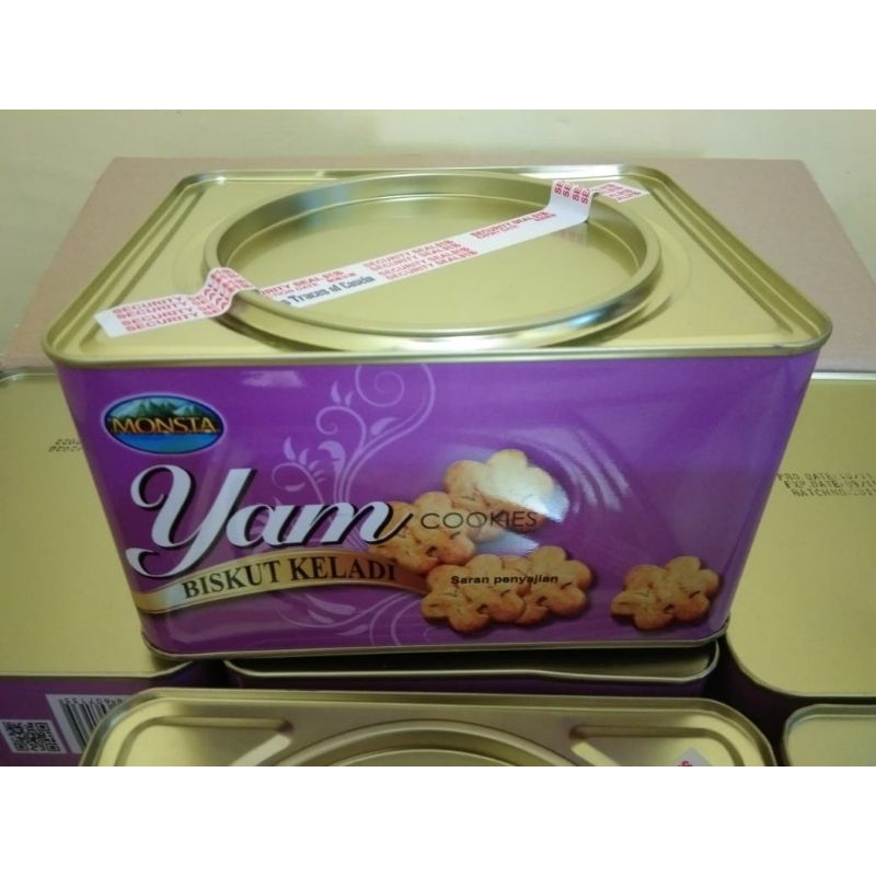 

Yam Cookies Biscuit Keladi Malaysia 700gram HALAL