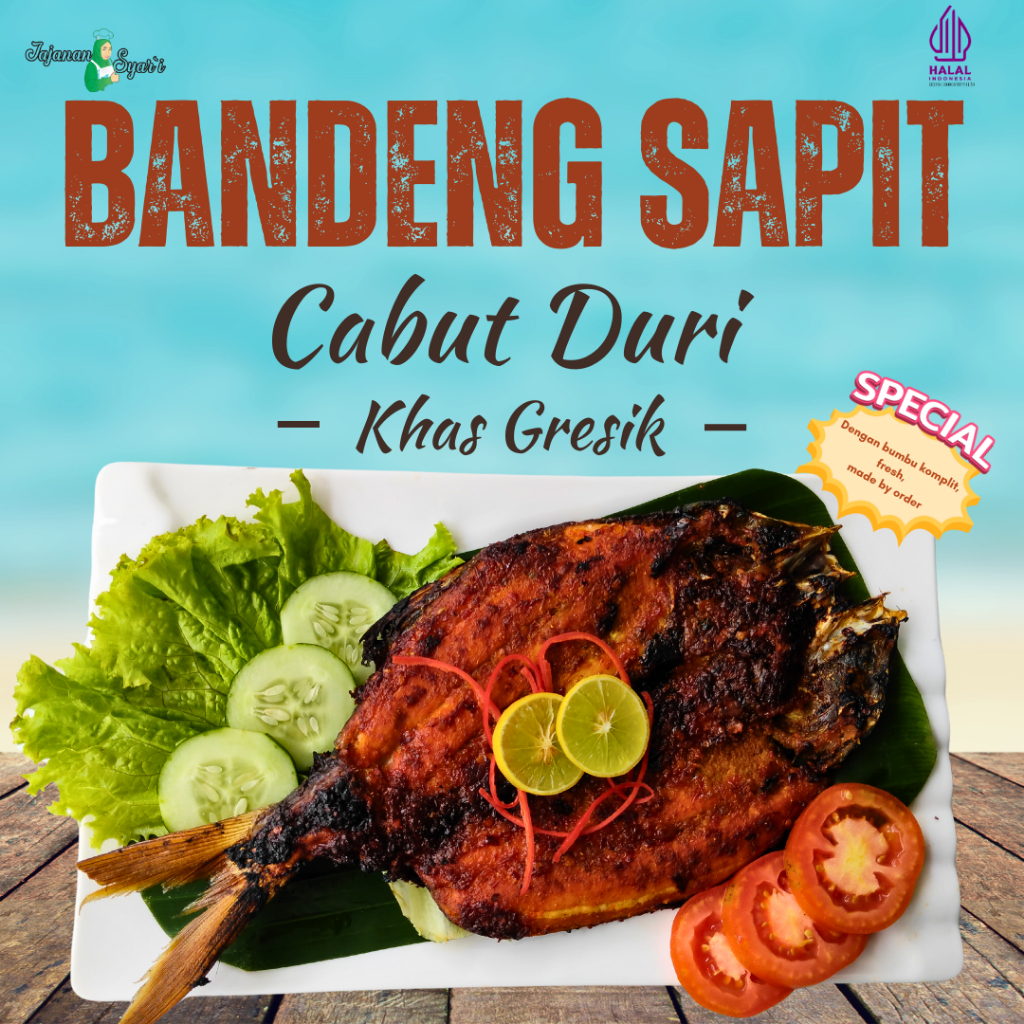 

Bandeng Bakar Cabut Duri Bumbu Komplit Sapit Khas Gresik 500 gr
