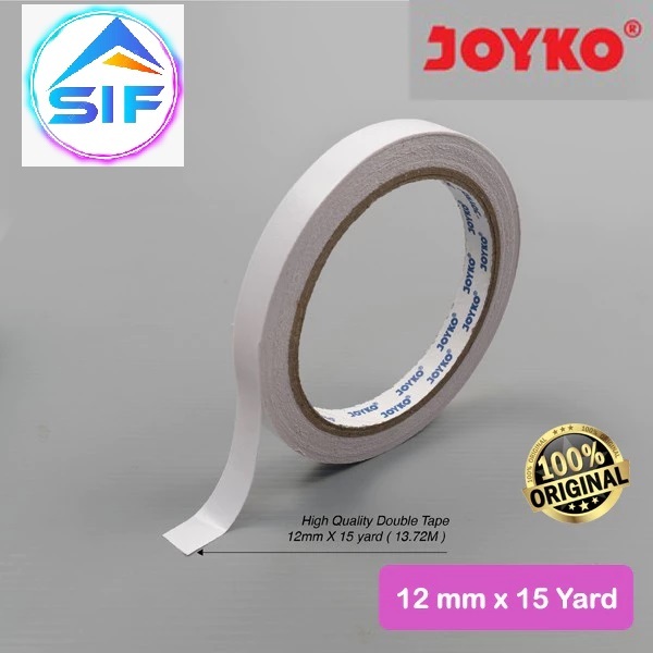 

Double Tape Doble Tip Dobel Sided Perekat 2 Sisi Joyko 1/4 inch 1/2 inch 1 inch 2 inch 6mm 12mm 24mm 48mm Perlengkapan Kantor dan Sekolah