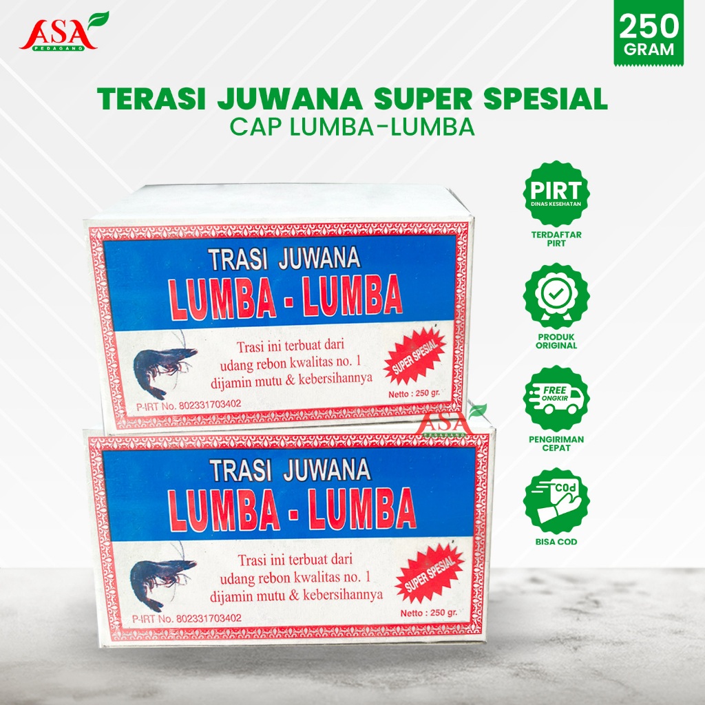 

Terasi Udang Asli Juwana Super Spesial 250 Gram Oleh Oleh Pati