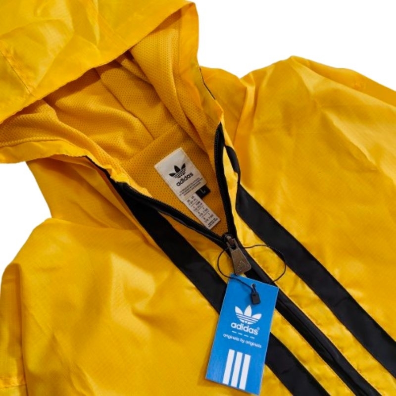 Hot Deals Jaket Parasut Cagoule Outdoor Adidas Full Tag&Lebel //Jaket Windbreaker//Jaket Running