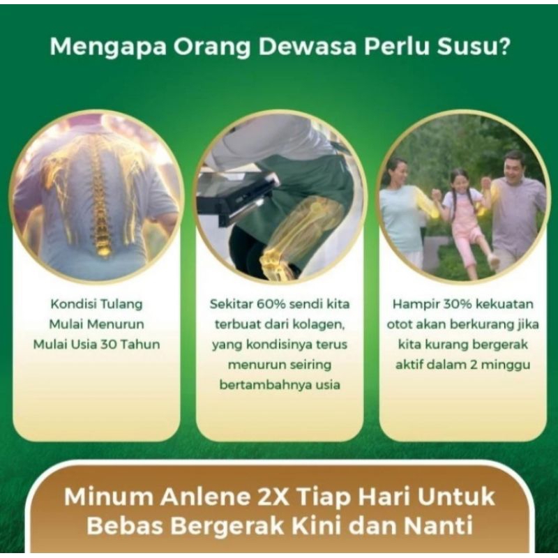 

Anlene Gold 5x Susu Bubuk Dewasa Vanila 850gr