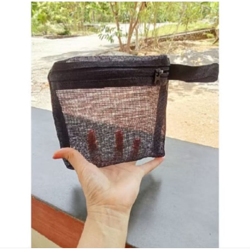 Tas Make Up Jaring-Tas Kosmetik Jaring-Handbag Jaring/Tas Jaring Serbaguna