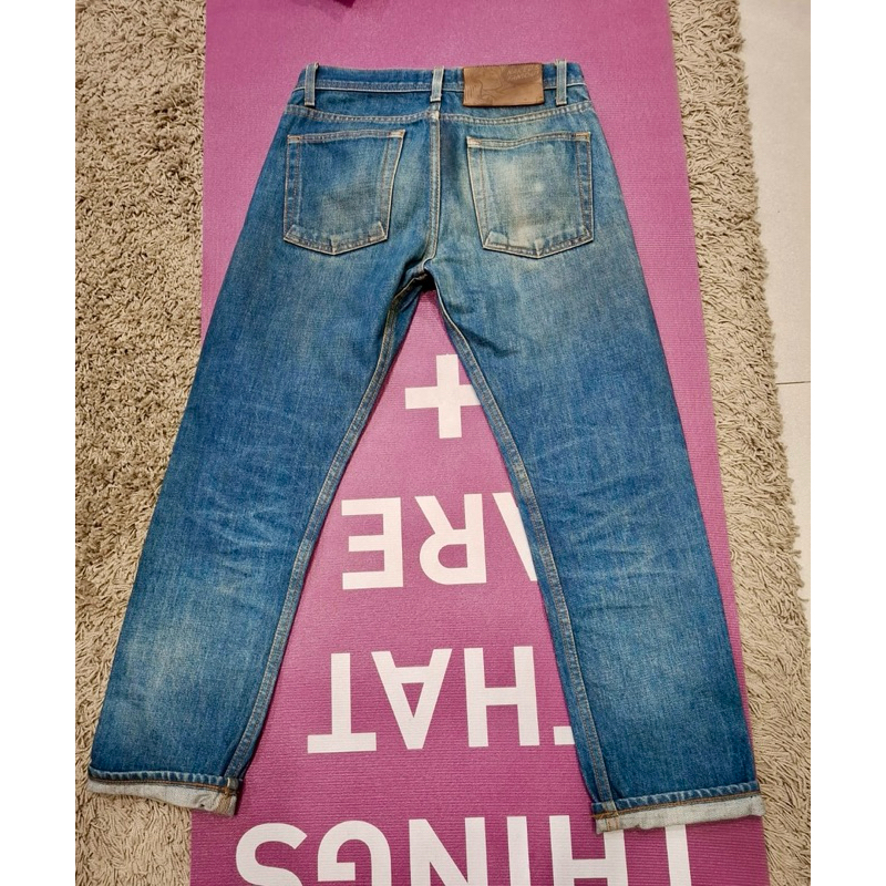 NAKED AND FAMOUS SELVEGE RAW JEANS JAPAN