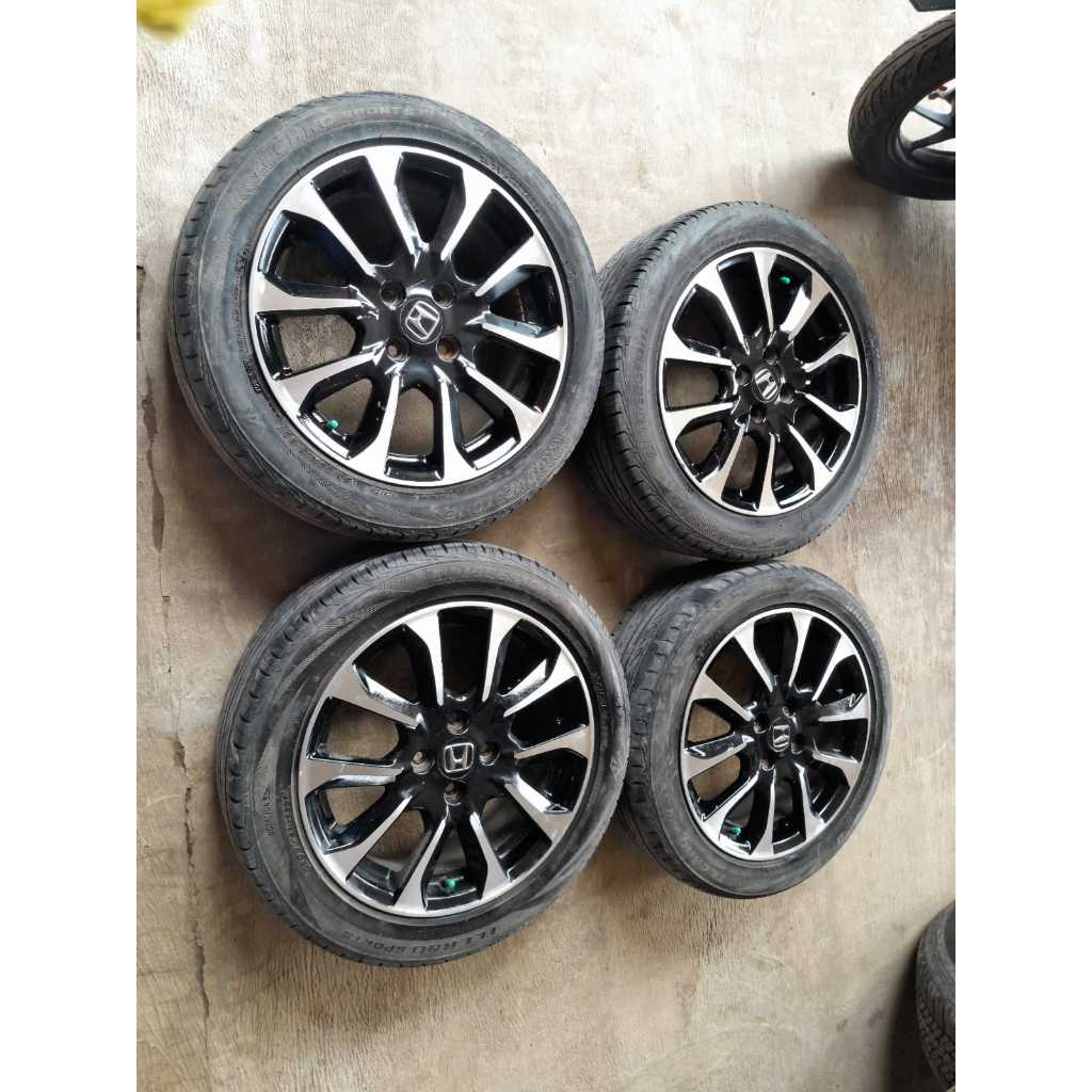 VELG OEM COPOTAN STD MOBIL JAZZ RS RING 16 LEBAR 6 PCD 4X100 B/P BONUS BAN 185 55 R16 PNP BRIO CITY 