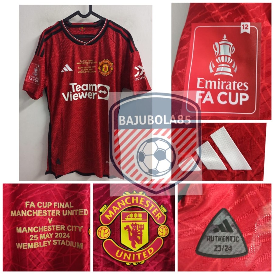 MU HOME 2023 FINAL FA CUP PLAYER VERSION