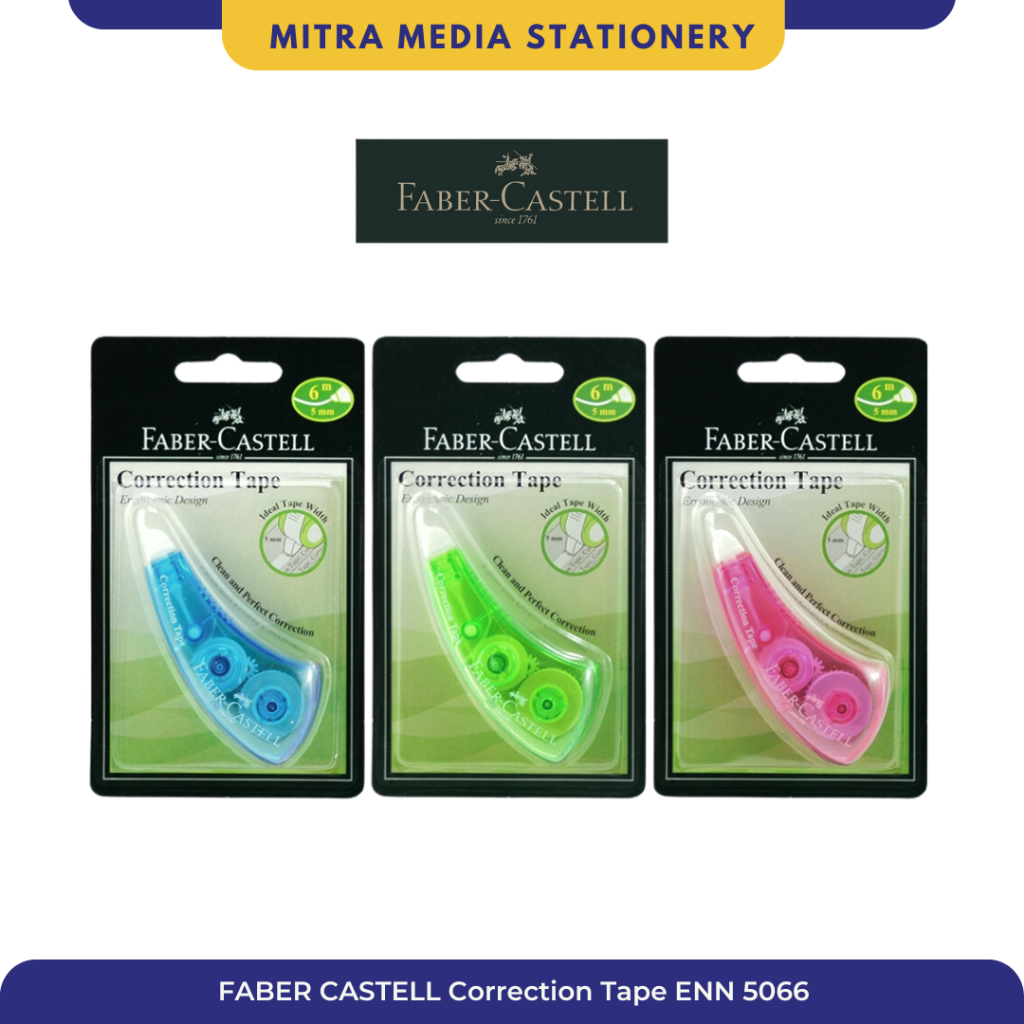 

Correction Tape Faber Castell ENN 5066 / Tipe X Kertas