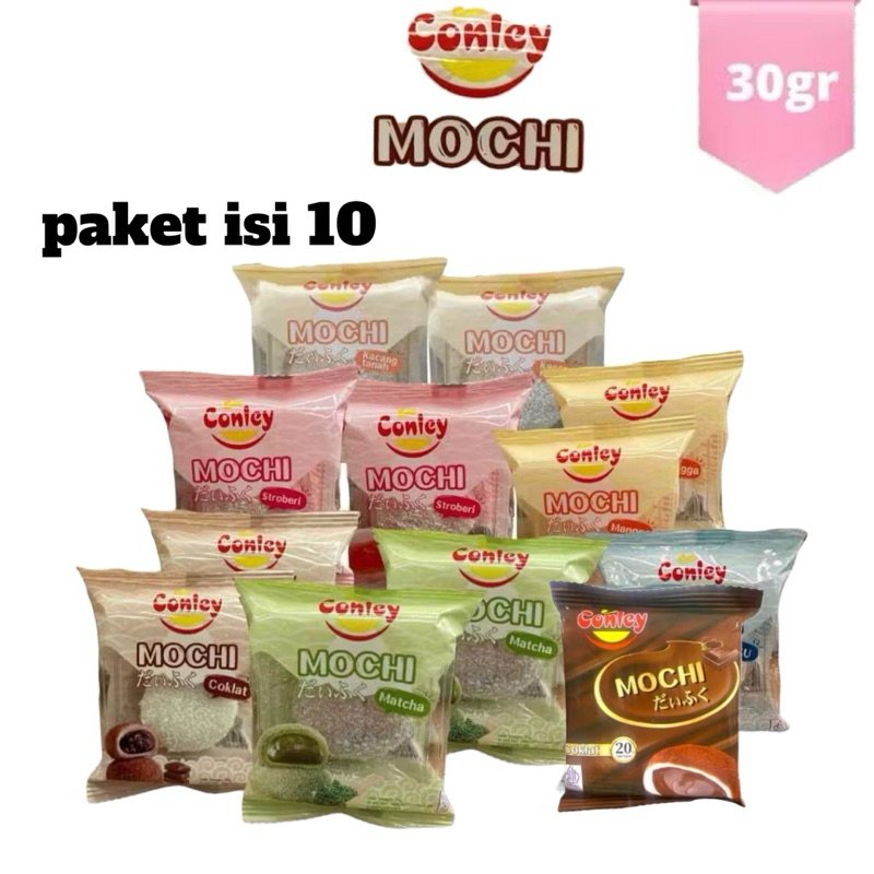 

conley mochi 30g isi 10 aneka rasa