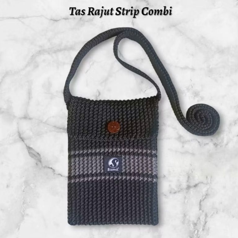 Tas Rajut HP Selempang Buat Hangout stylish Terbaru 2024