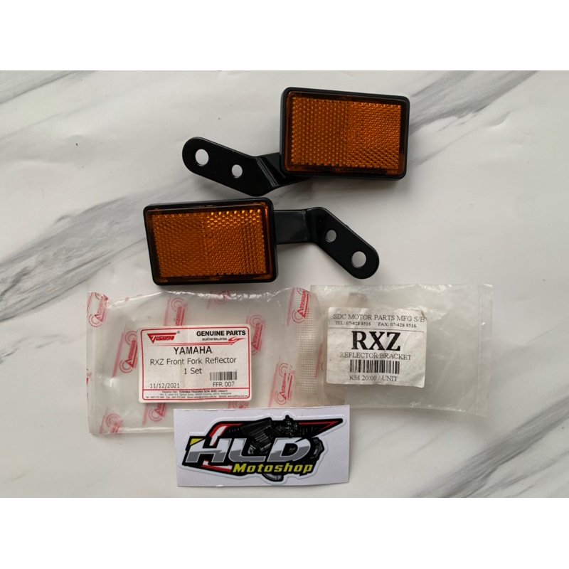 Mata Kucing SET Breket Bawah Tangki Yamaha RXZ New RXZ Lama RXZ Catalyzer Import Malaysia