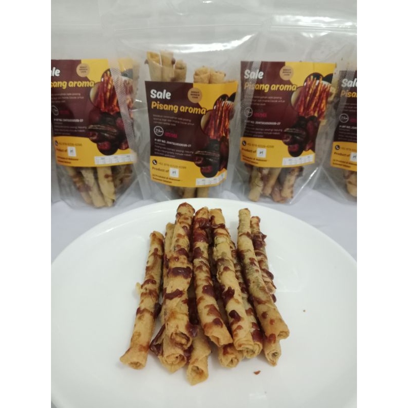 

sale pisang aroma roll crispy