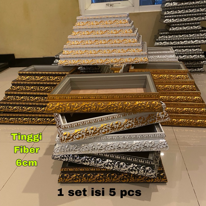 Kotak Hantaran Pernikahan 6cm Kotak Hantaran Fiber 6 Cm Harga 1set Isi 5pcs