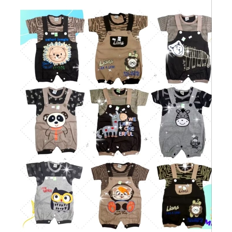 Kaki Lions/ Fashion anak bayi laki perempuan baju kodok bayi baju romper kodok bayi lucu