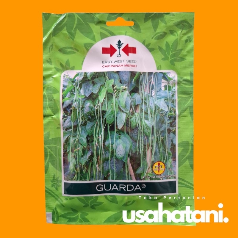 GUARDA (GARDA) 200 Butir Benih Kacang Panjang Cap Panah Merah