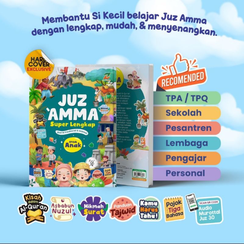 juz Amma untuk anak disertai asbabun Nuzul (full warna)