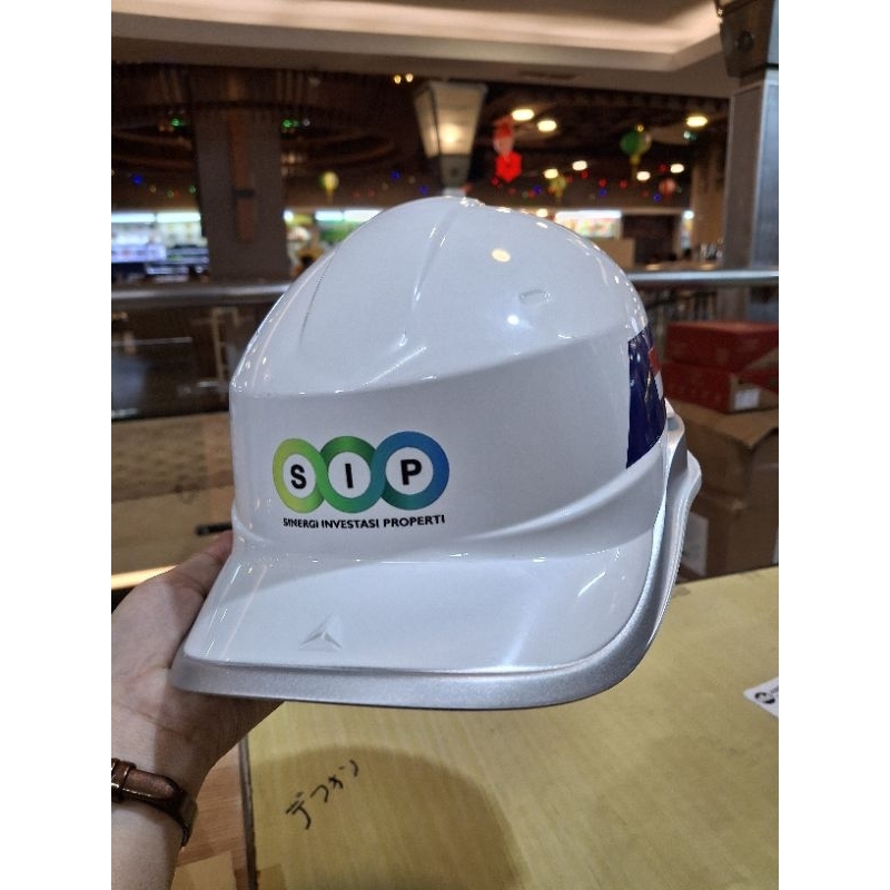 Helm Safety Delta plus custom stiker