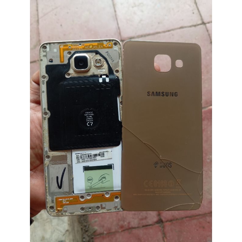 SAMSUNG A5 2016 MINUS LCD | MURAH | TANPA POLA | MESIN NORMAL