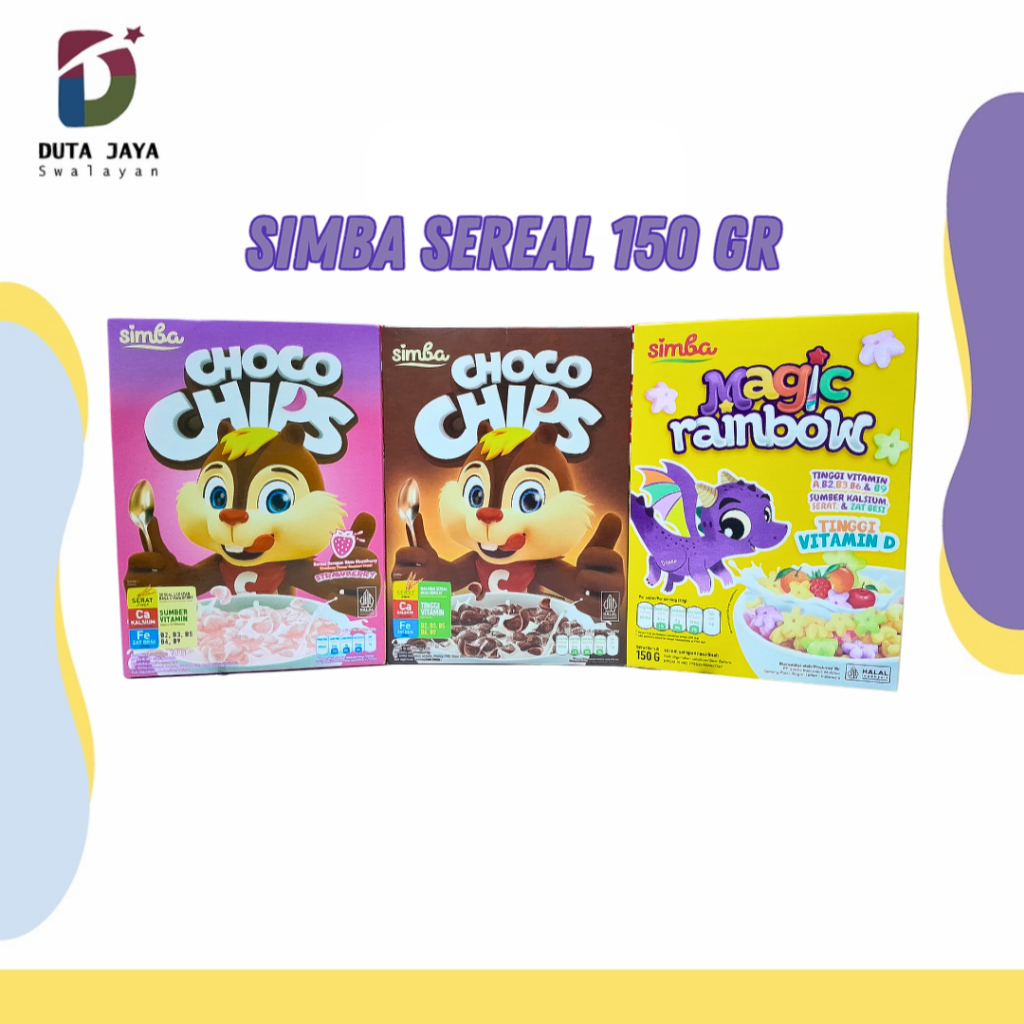 

SIMBA Sereal Choco Chips & Magic Rainbow 150 gr