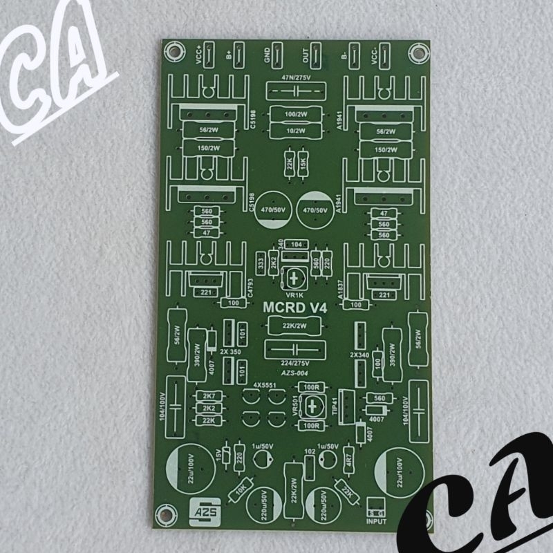 PCB DRIVER POWER AMPLIFIER MCRD V4 HOREG
