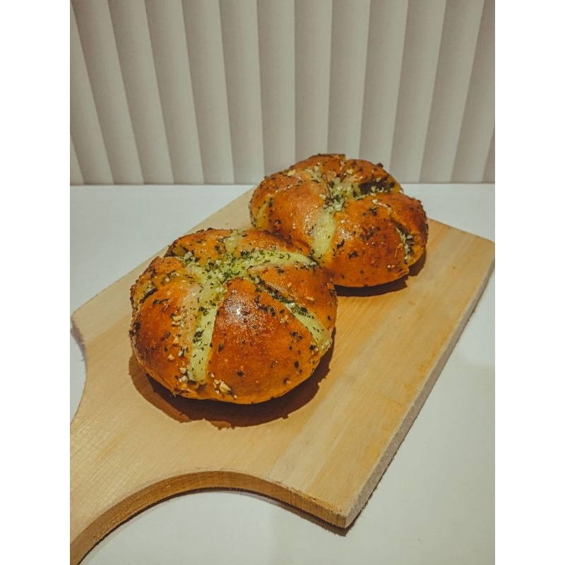 

Korean Garlic Cheese Bread