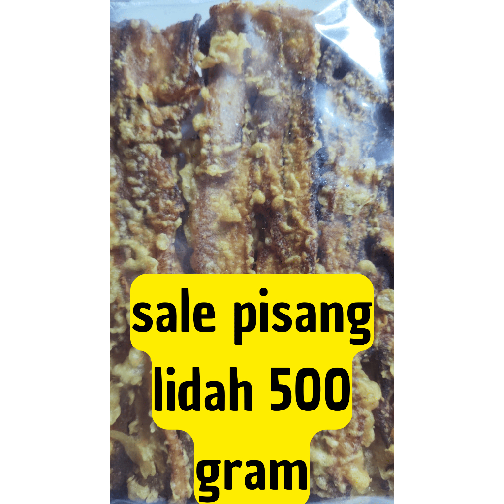 

Sale Pisang lidah 500 gram