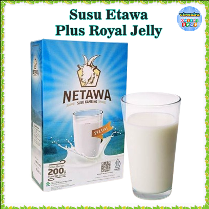 

NETAWA Susu Kambing Etawa Plus Royal Jelly Original 1 Box isi 10 Sachet