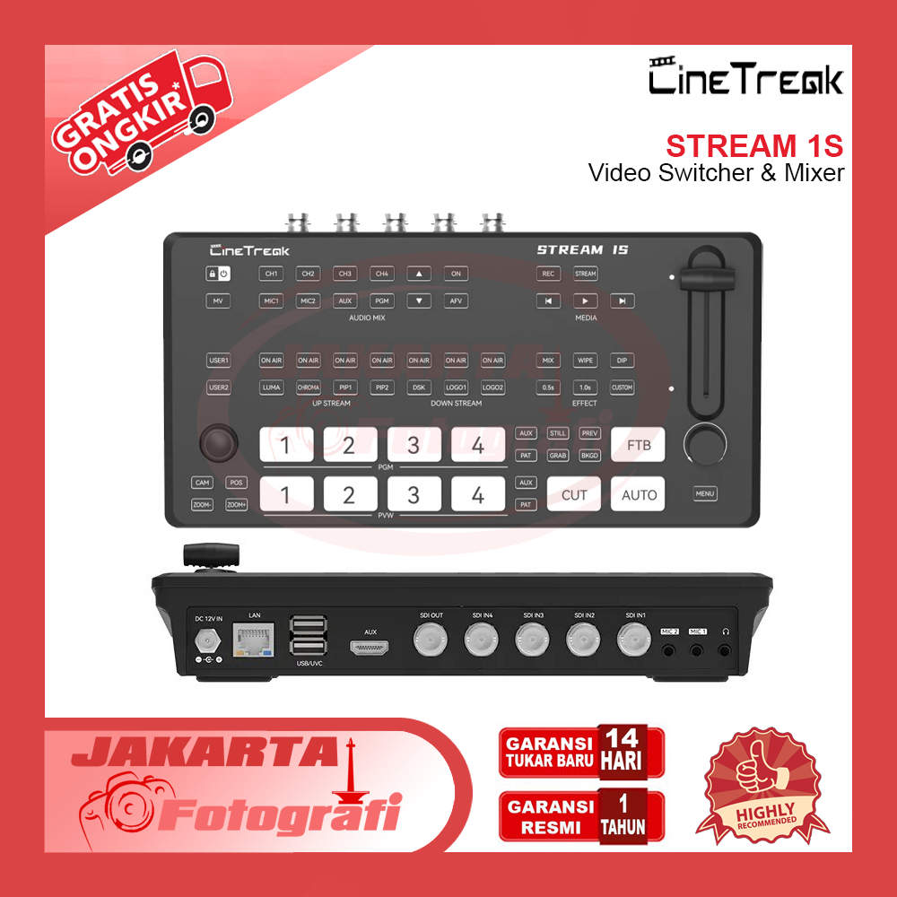 CineTreak STREAM 1S Video Switcher & Mixer