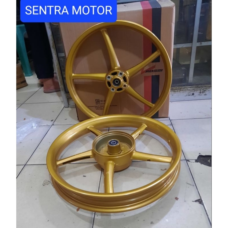 Velg Racing For juoiter z/mx, vega r new , vega zr Ukuran 160/185 Ring 17 VROSSI SANCA Model RCB War