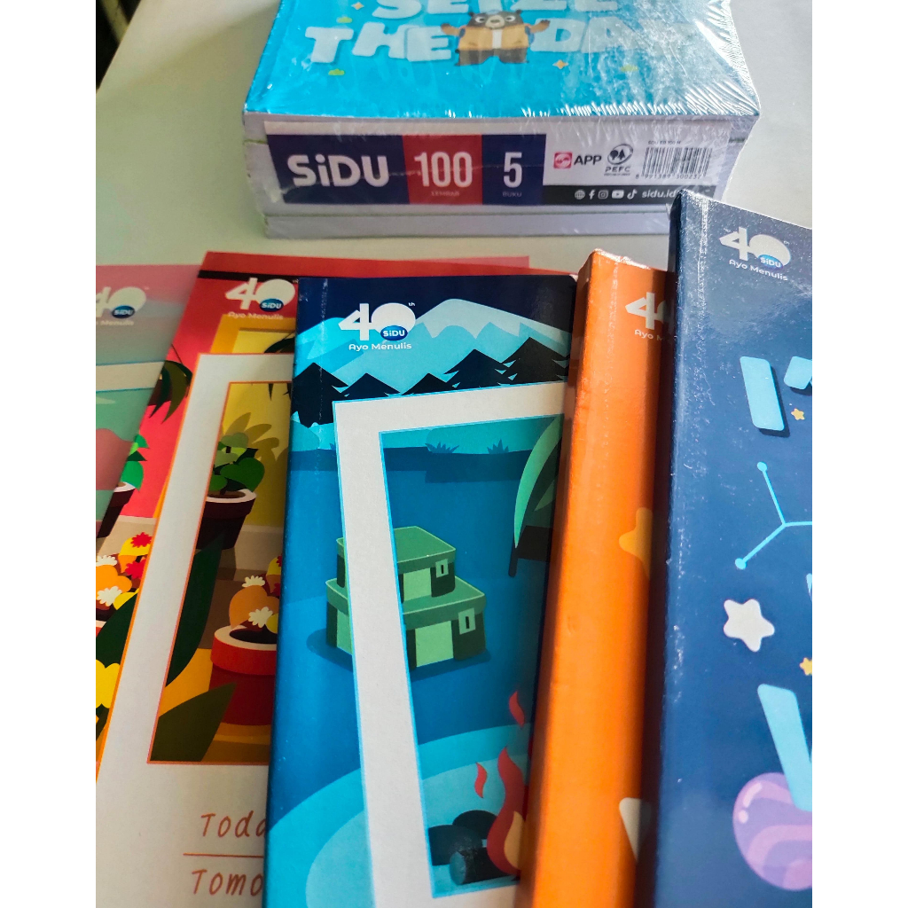 

SIDU BUKU TULIS isi 100 LEMBAR buku tulis sekolah