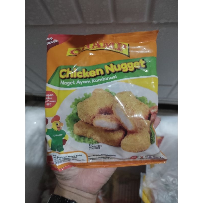 

CHAMP NUGGET AYAM 225 GRAM