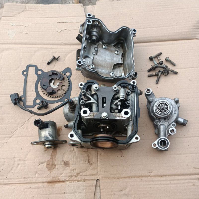 Blok Cylinder Kop yamaha NMAX old original(bekas