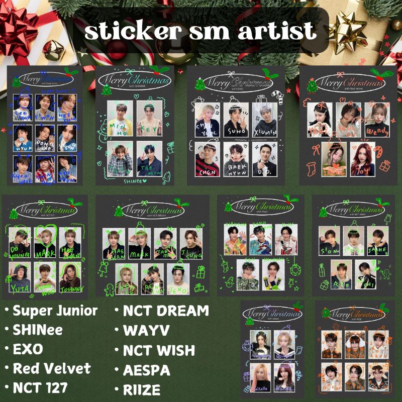 

[3group 10k] sticker kpop murah/sticker freebies
