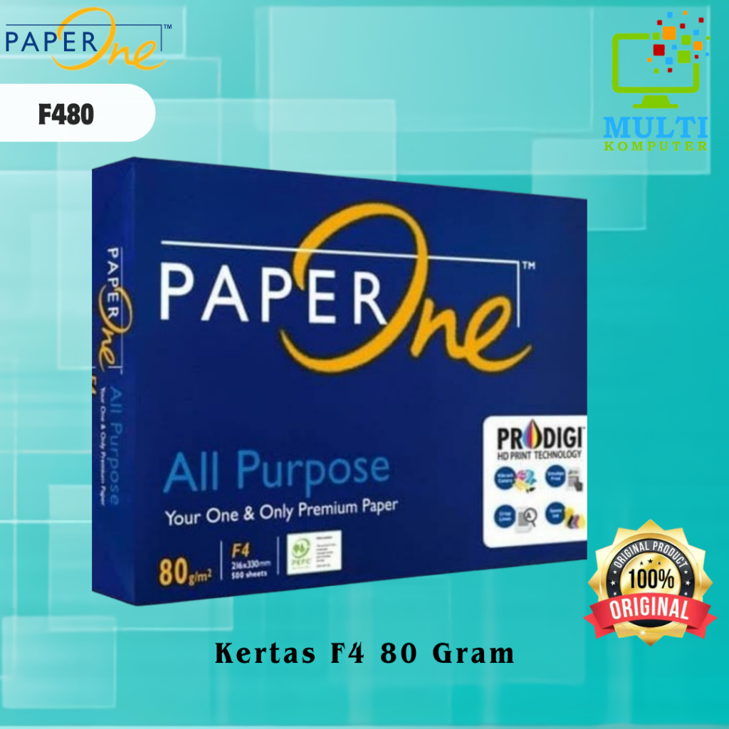 Kertas Paper One F4 80 Gram