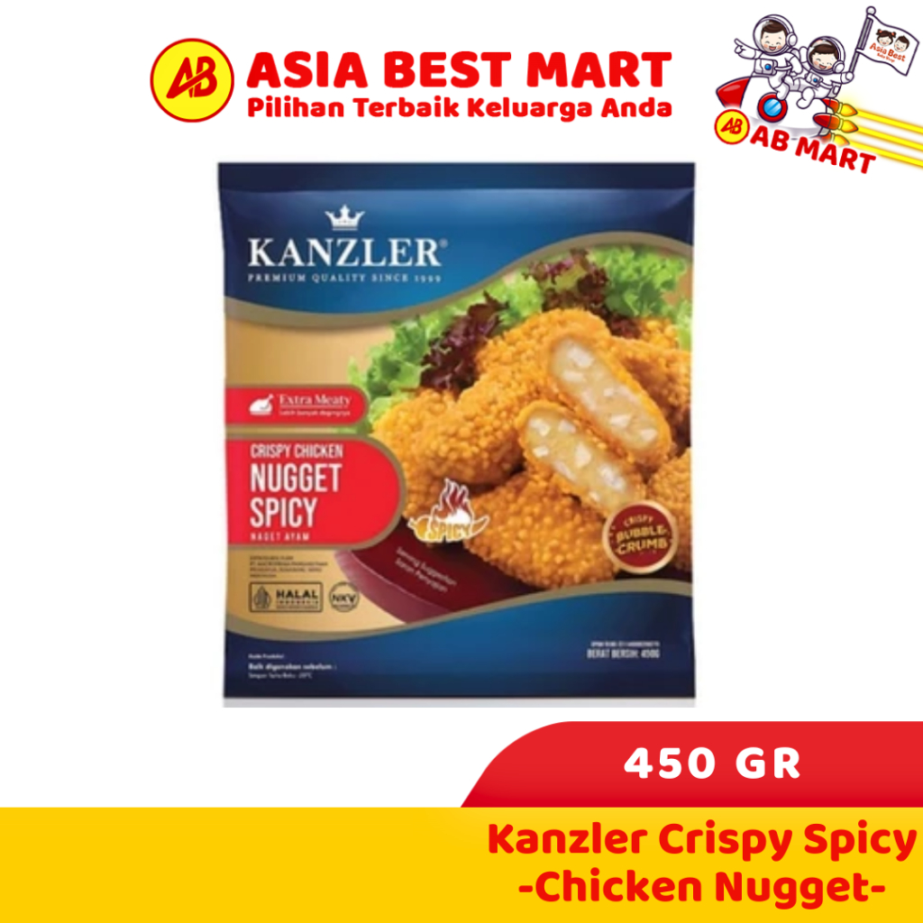 

Kanzler Crispy Spicy Chicken Nugget 450gr