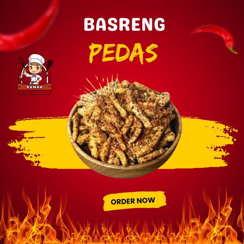 

Basreng original & pedas daun jeruk 250gr