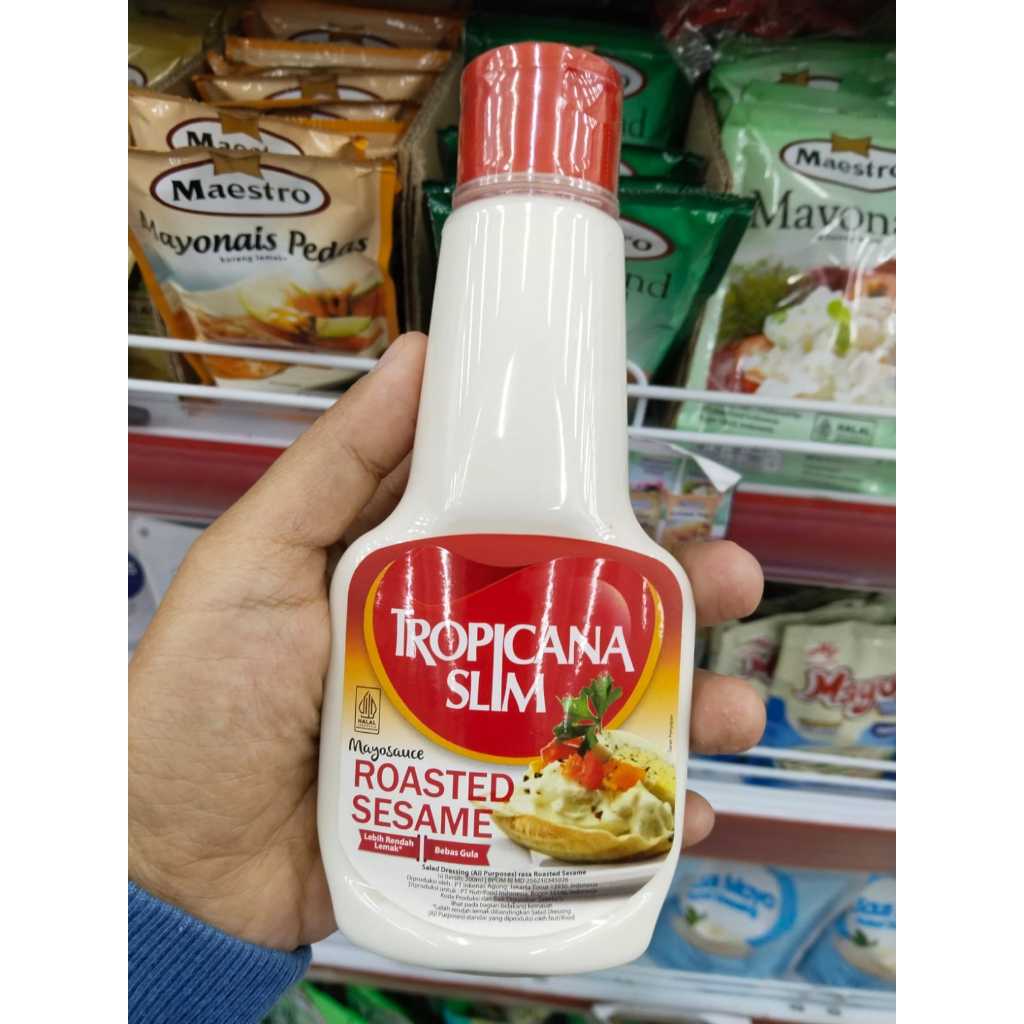 

Tropicana Slim Mayonnaise 200g - Rendah Lemak Bebas Gula Diet / Bantu Dukung Hidup Sehat