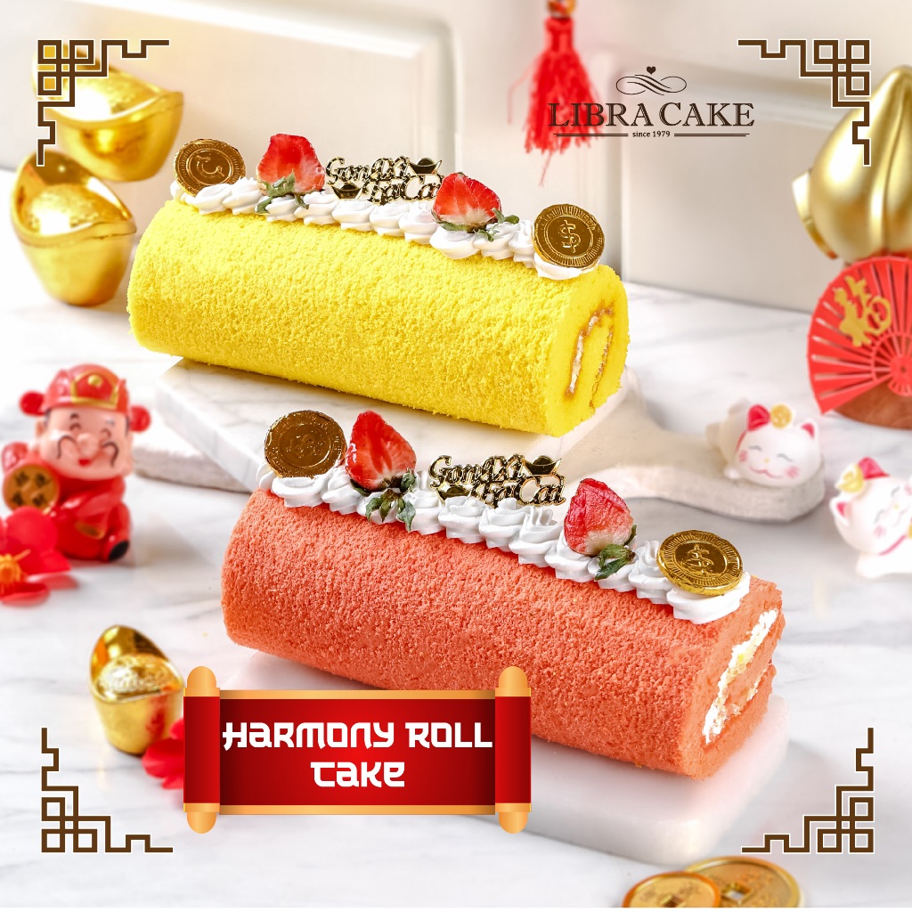 

CNY/Imlek 2025/Harmony Roll Cake/Hampers/Parcel