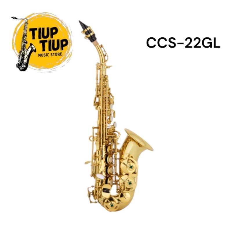 CHATEAU CURVED SOPRANO SAXOPHONE CCS-22GL