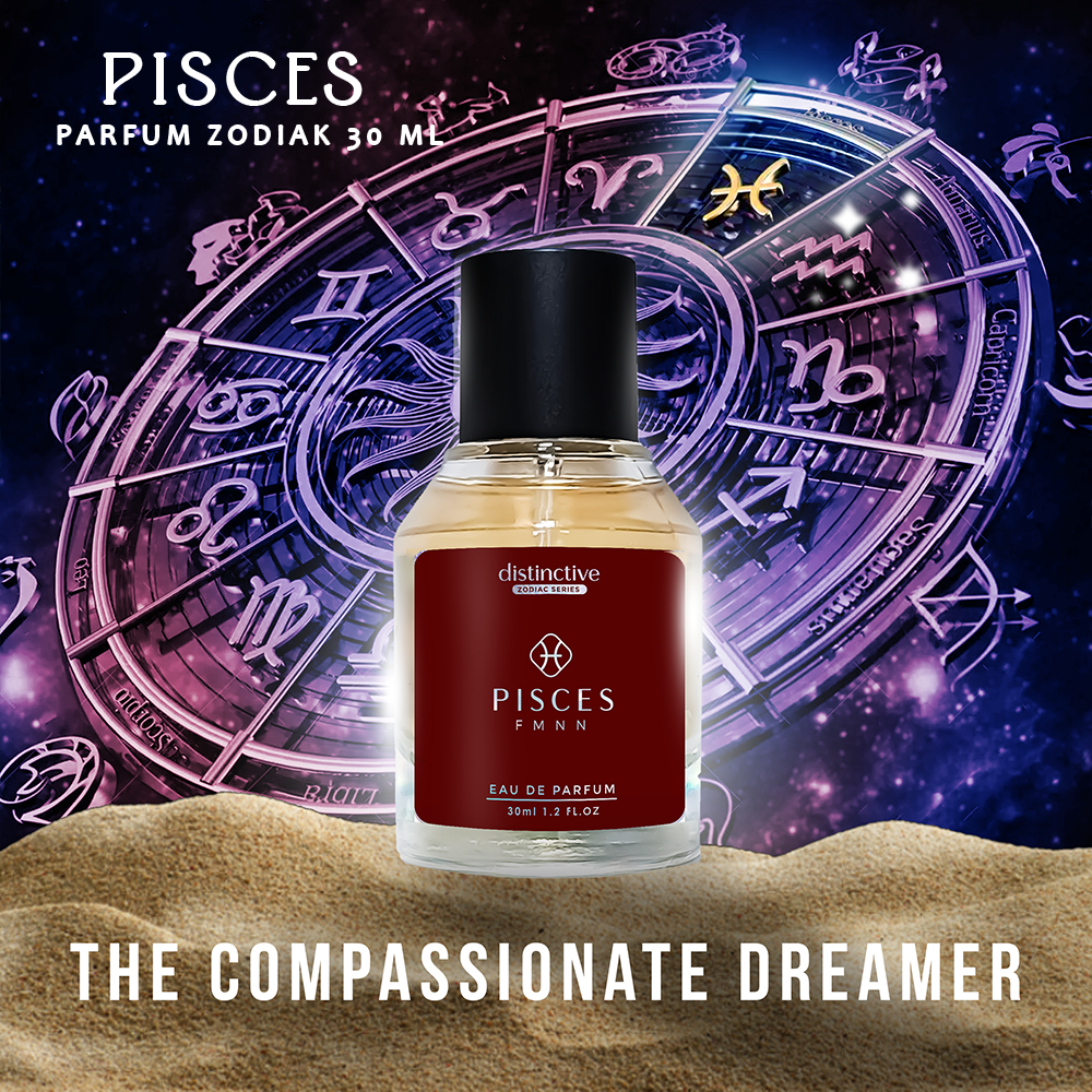 Parfum Zodiak PISCES Pria Wanita Distinctive Eua De Parfume EDP 30 ML