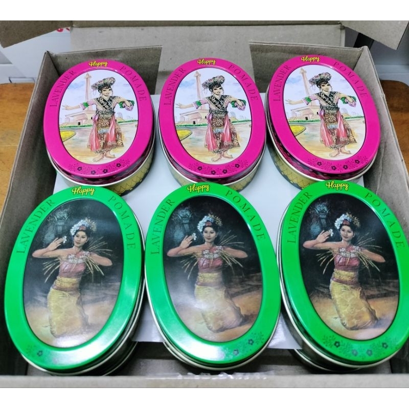 Happy lavender pomade