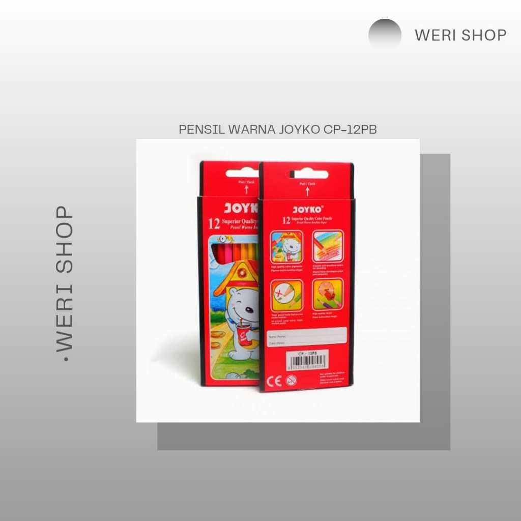 

PENSIL WARNA JOYKO CP-12PB / PENSIL WARNA BERKUALITAS