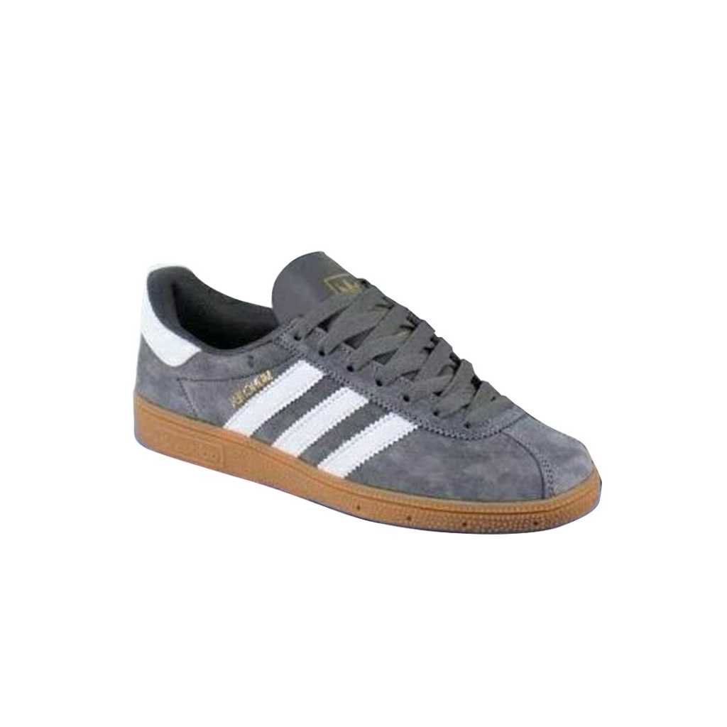 Adidas Munchen Grey White Gum