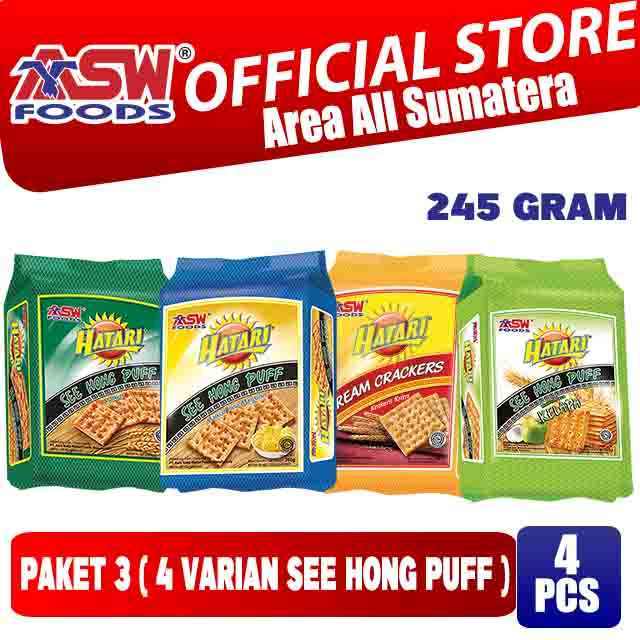 

PAKET HATARI SEE HONG PUFF 03 ( 4 VARIAN ) 245 Gram