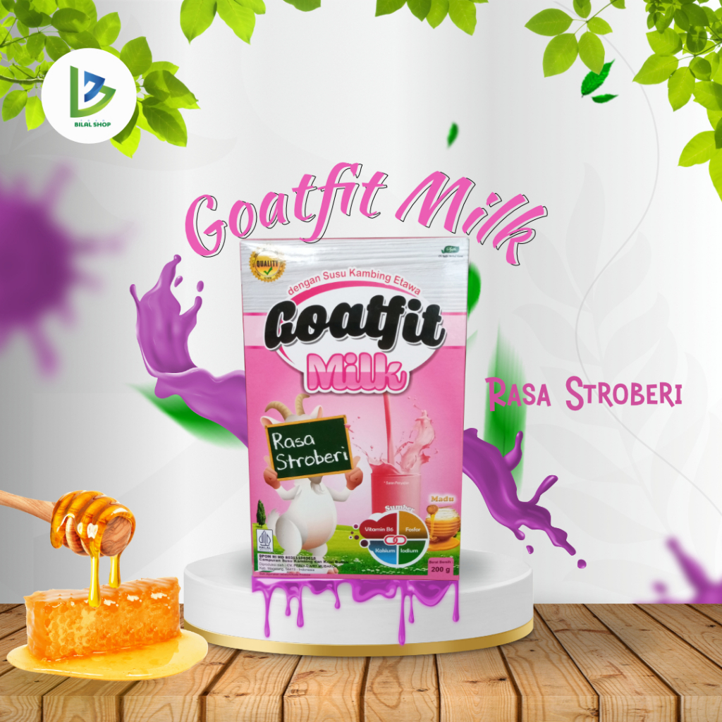 

SUSU KAMBING GOATFIT STRAWBERRY