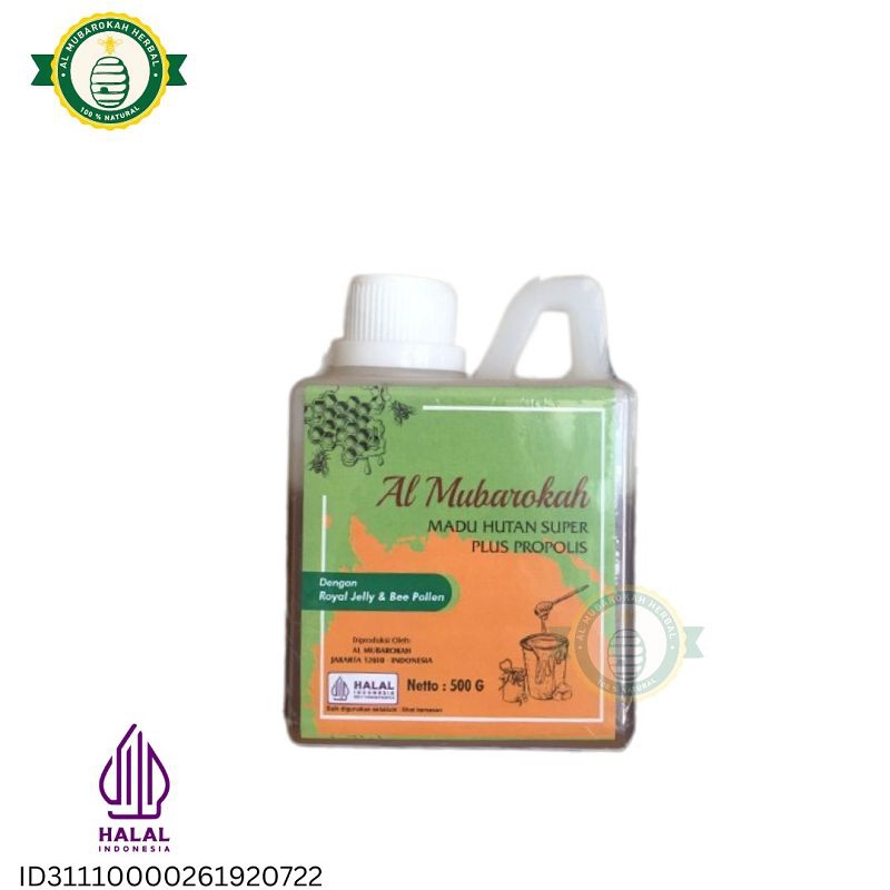 

Madu Hutan Kalimantan dengan propolis 500 g