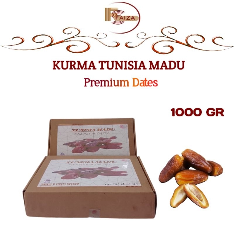 

Tunisia Madu 1kg Non Tangkai Premium Dates