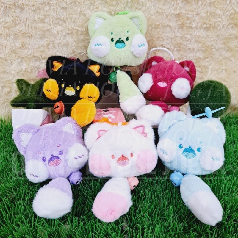 Gantungan Kunci Boneka Rubah Gantungan Muka Rubah Gantungan Kunci Kepala Rubah