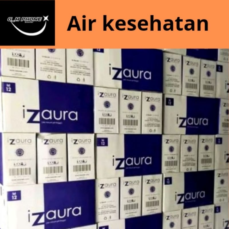 

air izaura, air kesehatan, air minum pH tinggi