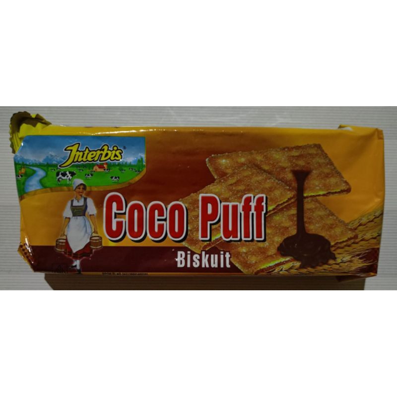 

❗WAREHOUSE❗INTERBIS Coco Puff Biskuit 230 Gram